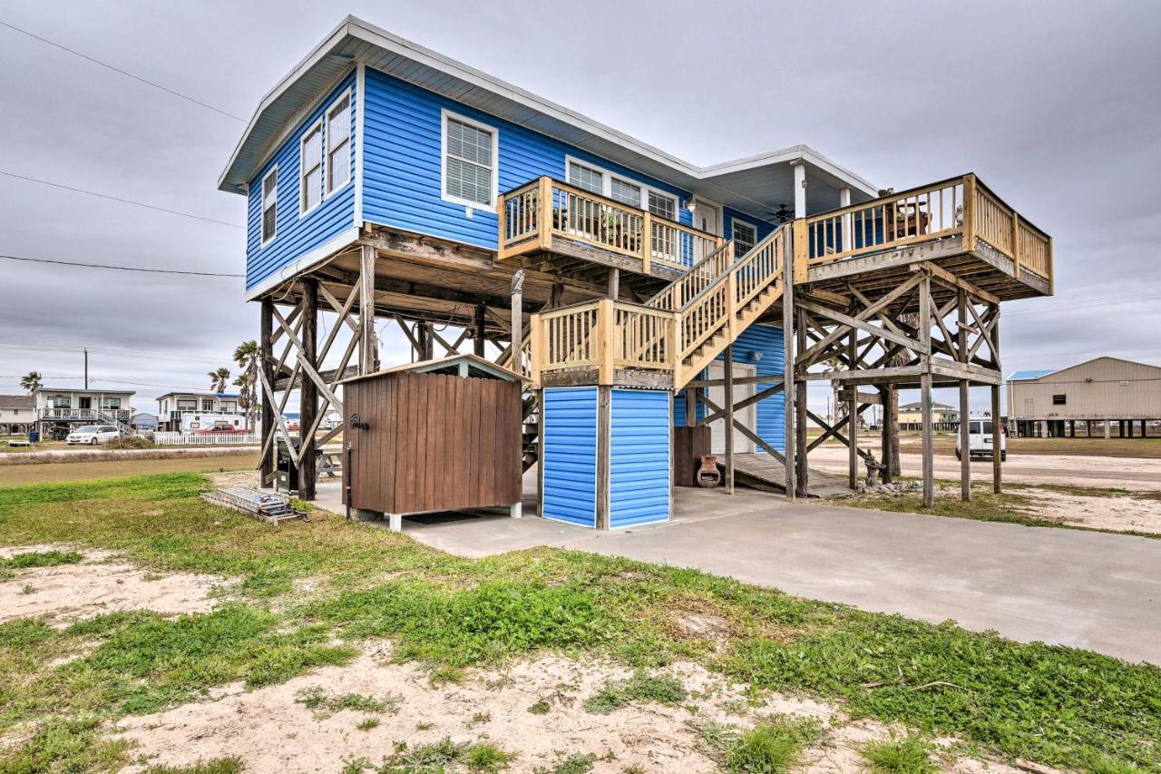 Surfside Beach Gem With Deck - 1 Block To Shore! Freeport Eksteriør billede