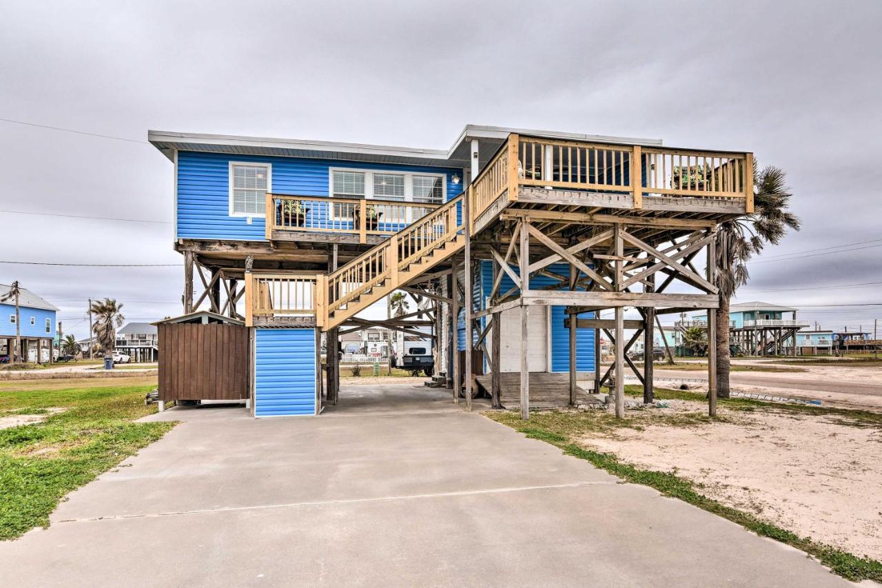 Surfside Beach Gem With Deck - 1 Block To Shore! Freeport Eksteriør billede